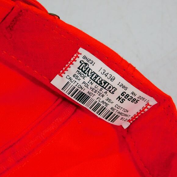 Vintage Coca Cola Strapback Hat Riverside Adjustable Red Black Embroidered 90s - Picture 7 of 7